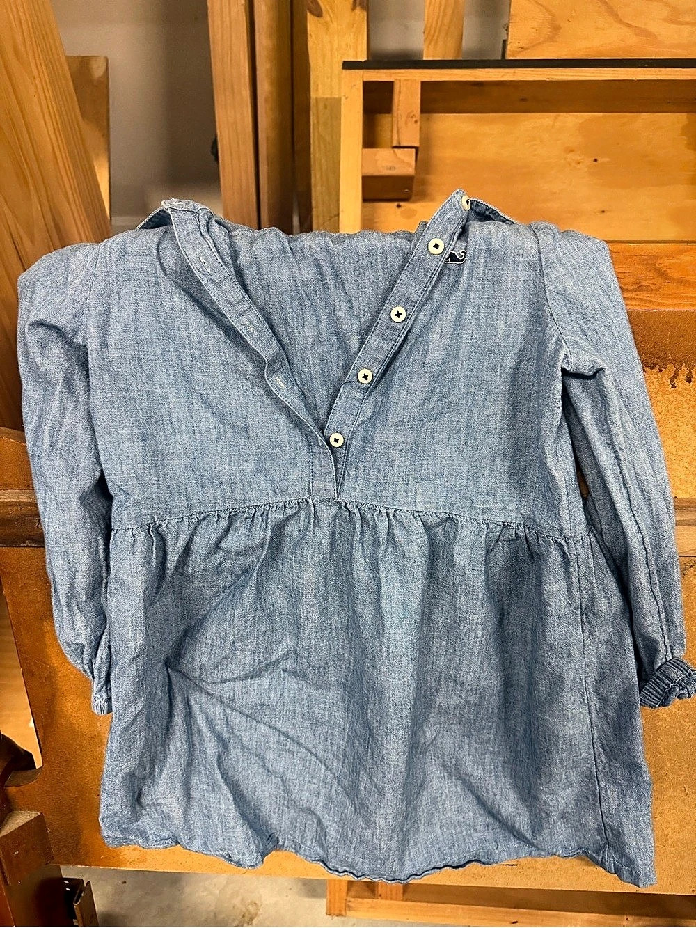 vineyard vines Blue Chambray Dress Size Medium